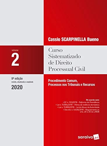 Capa do livro: Curso Sistematizado de Direito Processual Civil 2 – Procedimento comum, processos nos tribunais e recursos - Ler Online pdf