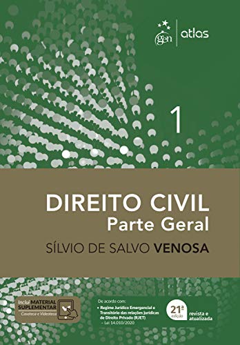 Capa do livro: Direito Civil – Parte Geral – Vol. 1 - Ler Online pdf