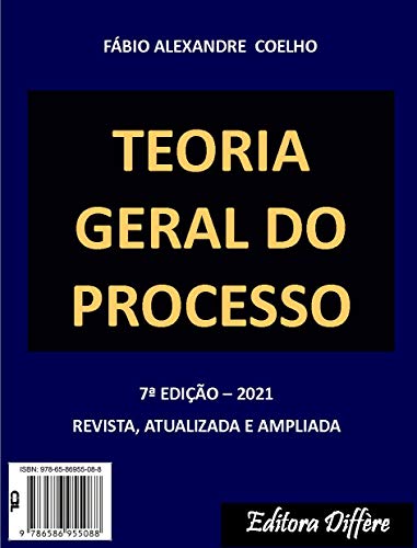 Capa do livro: TEORIA GERAL DO PROCESSO – 7ª EDIÇÃO – 2021 - Ler Online pdf