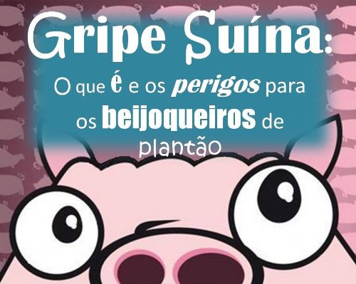 Livro PDF: Gripe Suína (H1N1) – o que é e os perigos para os BEIJOQUEIROS DE PLANTÃO