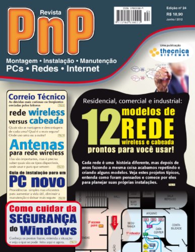 Capa do livro: PnP Digital nº 24 – 12 modelos de rede prontos para usar - Ler Online pdf