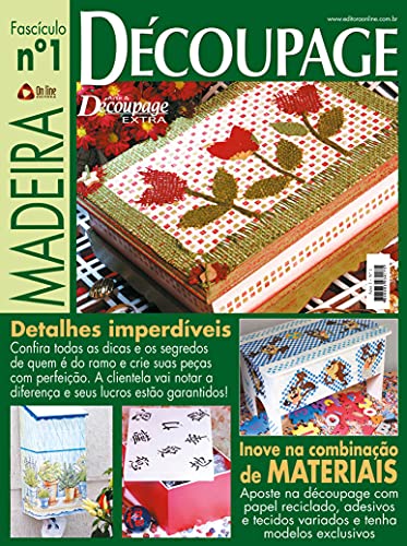 Livro PDF Arte & Découpage Extra: Edição 1