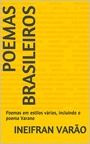 Livro PDF Poemas Brasileiros: Poemas em estilos vários, incluindo o poema Varano